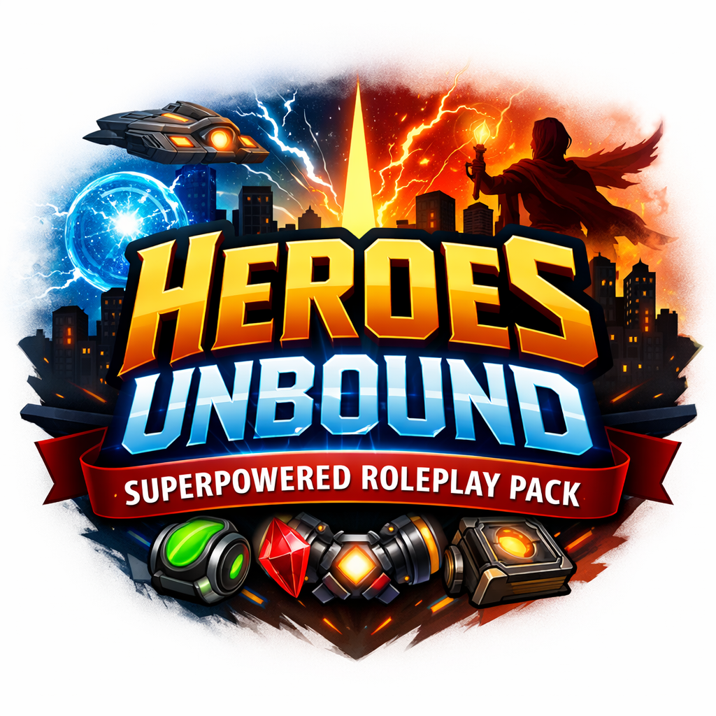 Heroes Unbound Superpowered Roleplay Pack logo