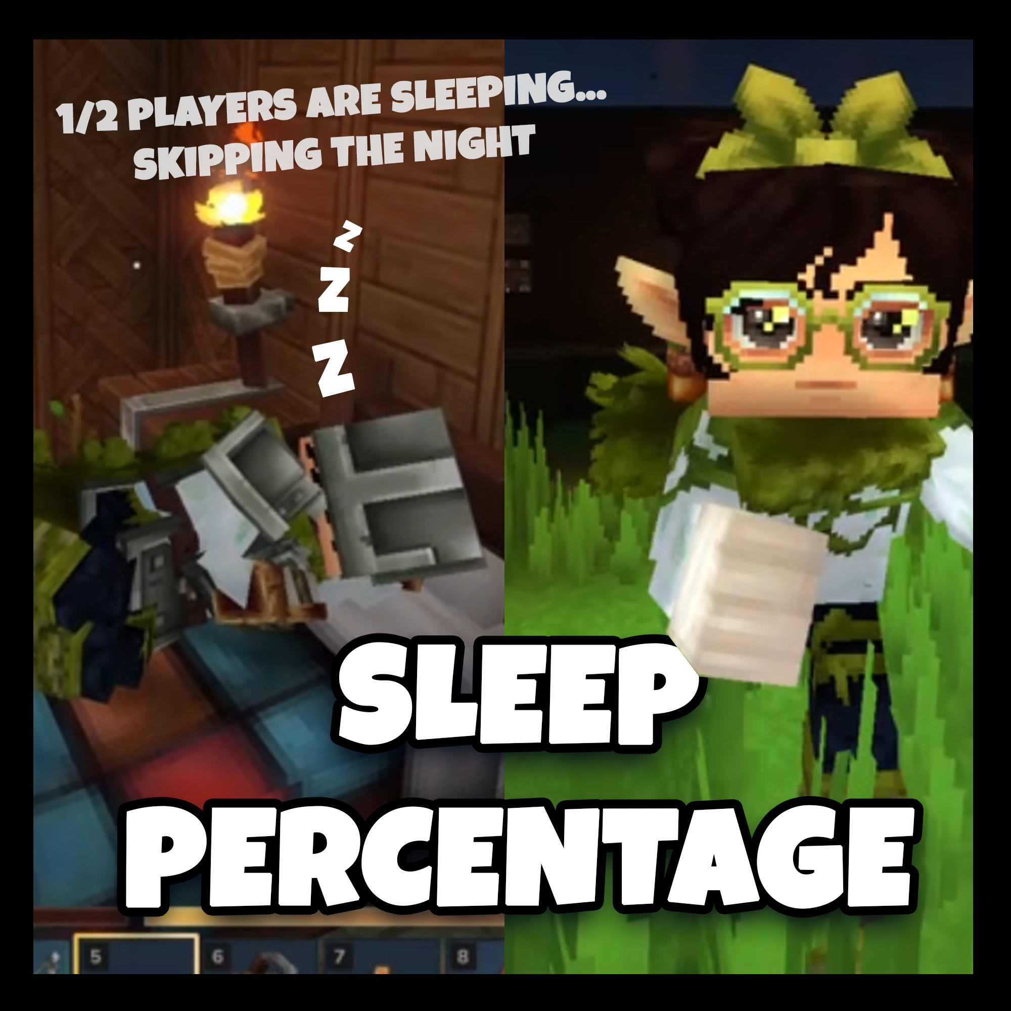 Sleep Percentage - Set Players Needed To Sleep