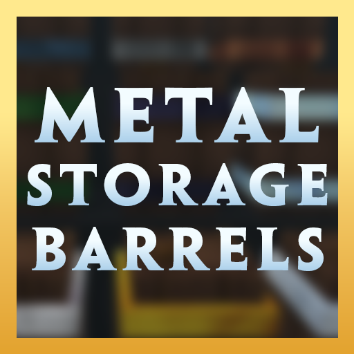 Metal Storage Barrels