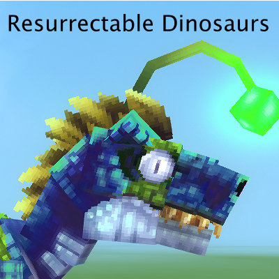 Resurrectable & Rideable Dinosaurs!