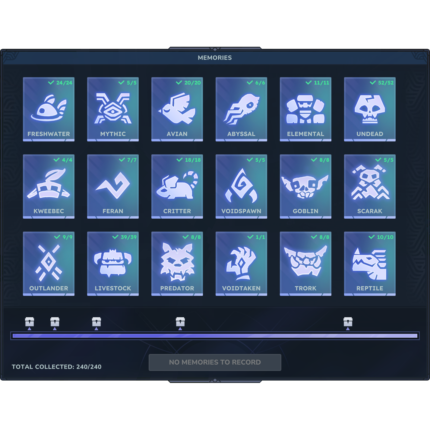 All Memories Unlocked