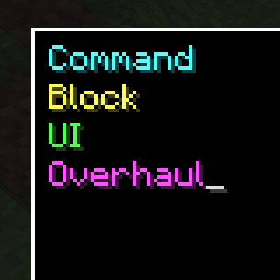 Command Block UI Overhaul logo
