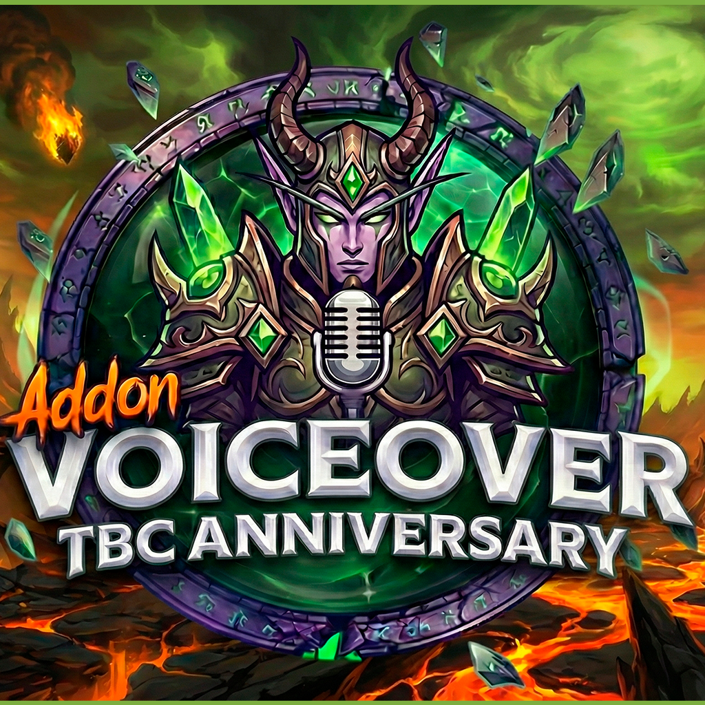 AI VoiceOver TBC Anniversary logo