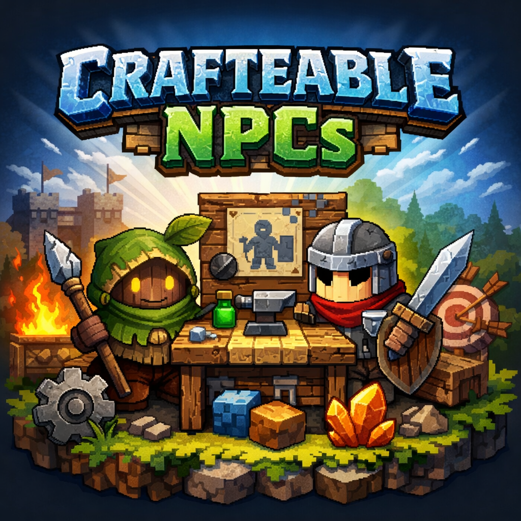 Crafteable Custom Merchant NPCs