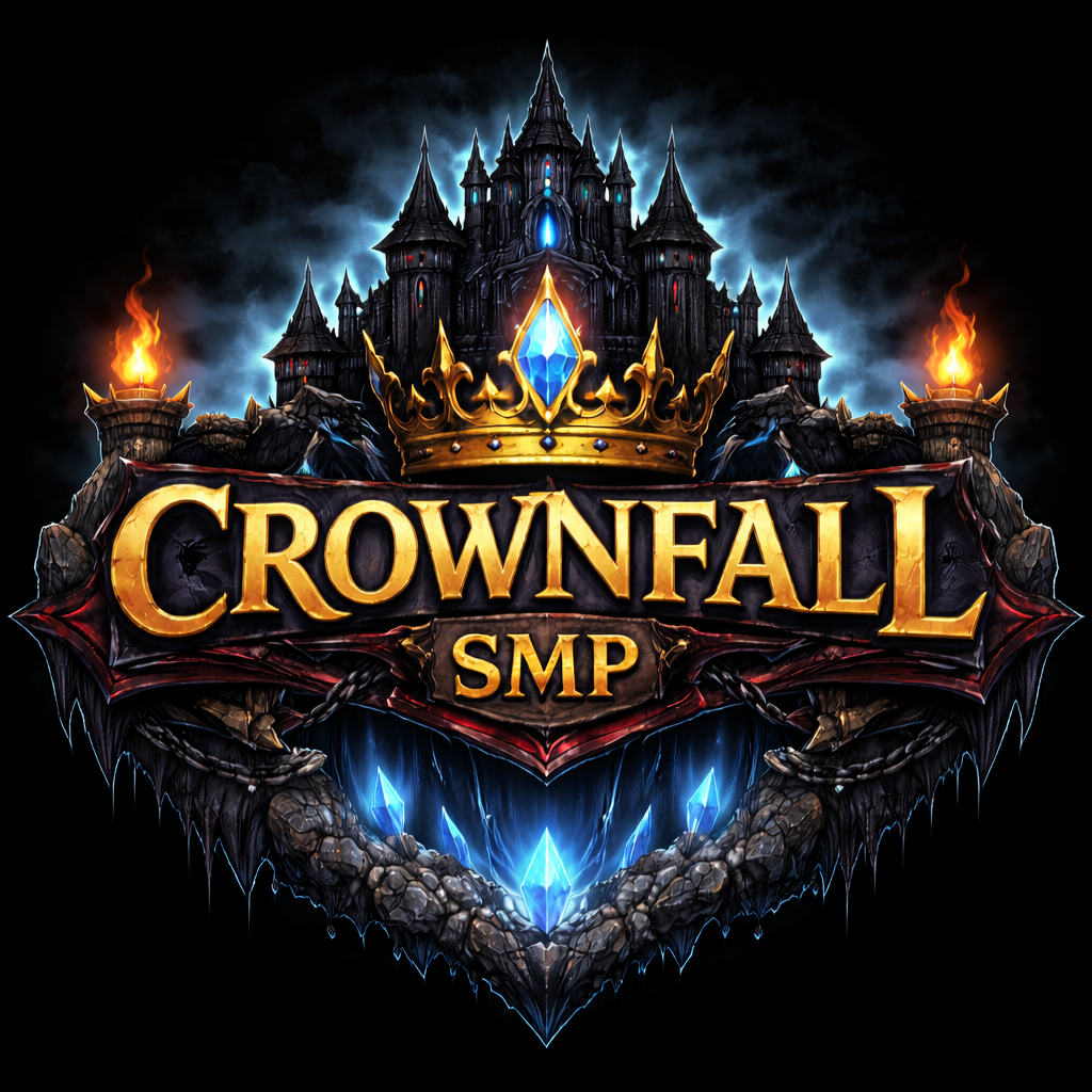 Crownfall SMP logo