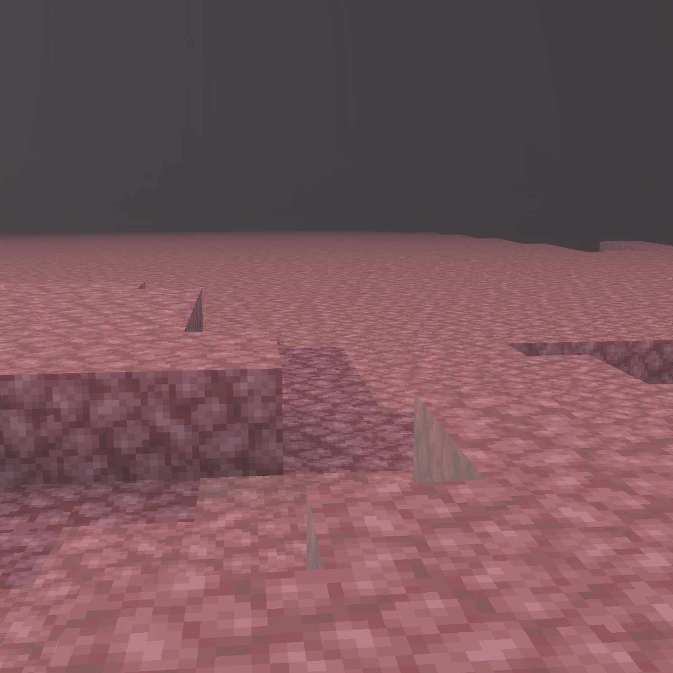 Spawn in the Nether Dimension Map: achievements enabled