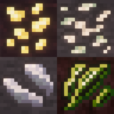 Glowing Ores (Create, Vanilla, Ice & Fire, & more!)