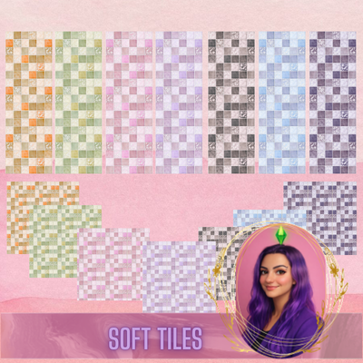 Soft Tiles Set | Cozy Patchwork Wall & Floor logo