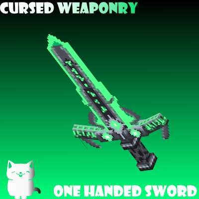 It's Valen's Cursed Weaponry - Sword [One Hand]