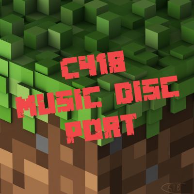 C418 Music To Disc's Port logo