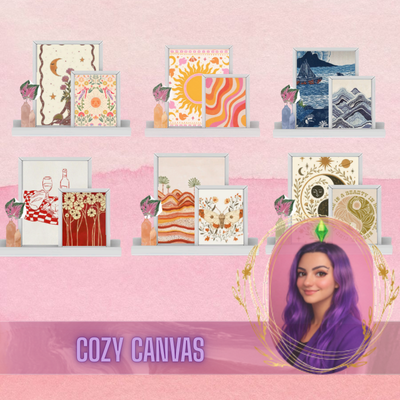 Cozy Canvas Art Set logo