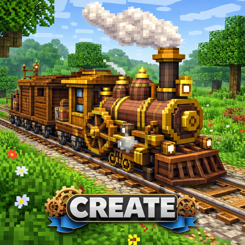 Create Trains Fabric logo