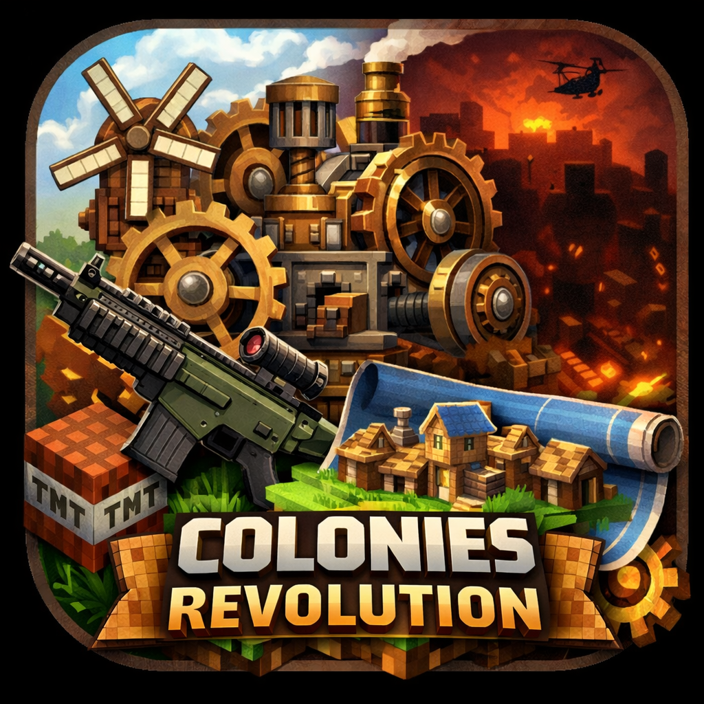 Create Colonies Revolution logo