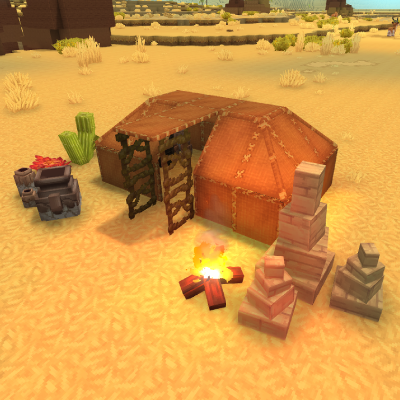 Desert Base Camp - Tent (Model 1)