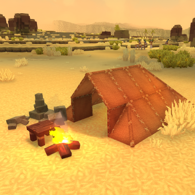 Desert Base Camp - Tent (Model 2)