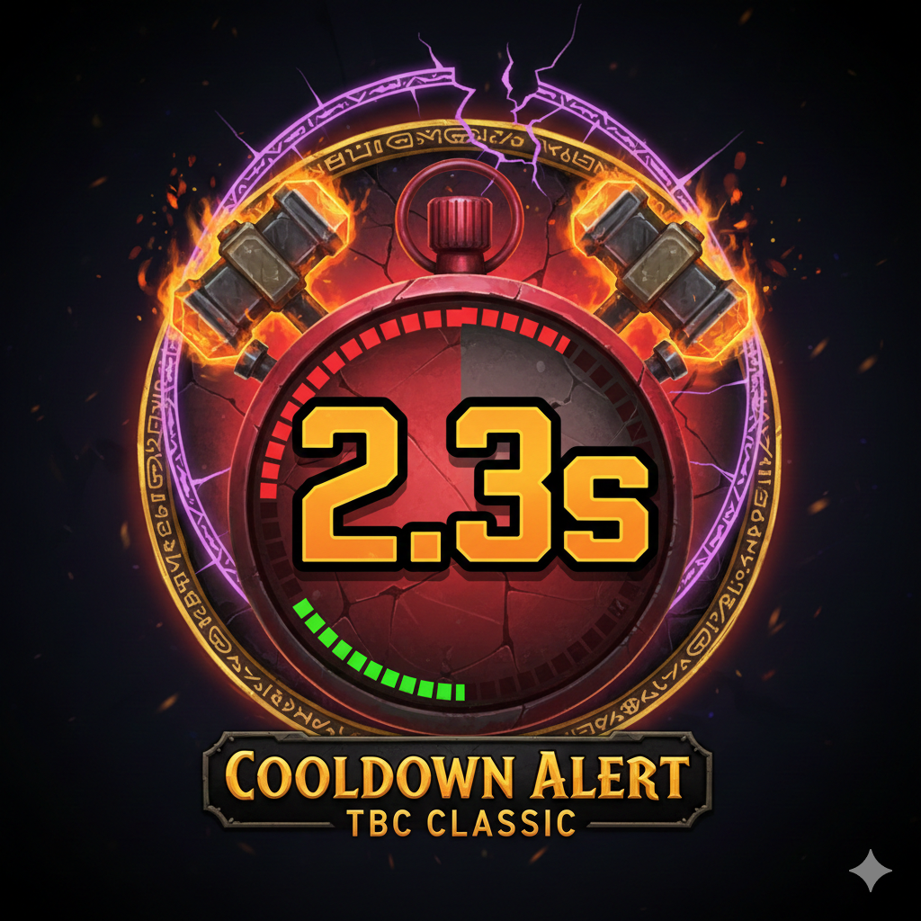 Cooldown Alert (Midnight + TBC Anniversary supported) addon image logo