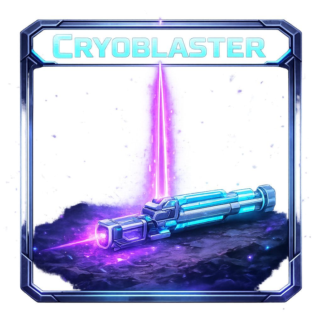 Cryoblaster, The Weapon of Frosted Dread