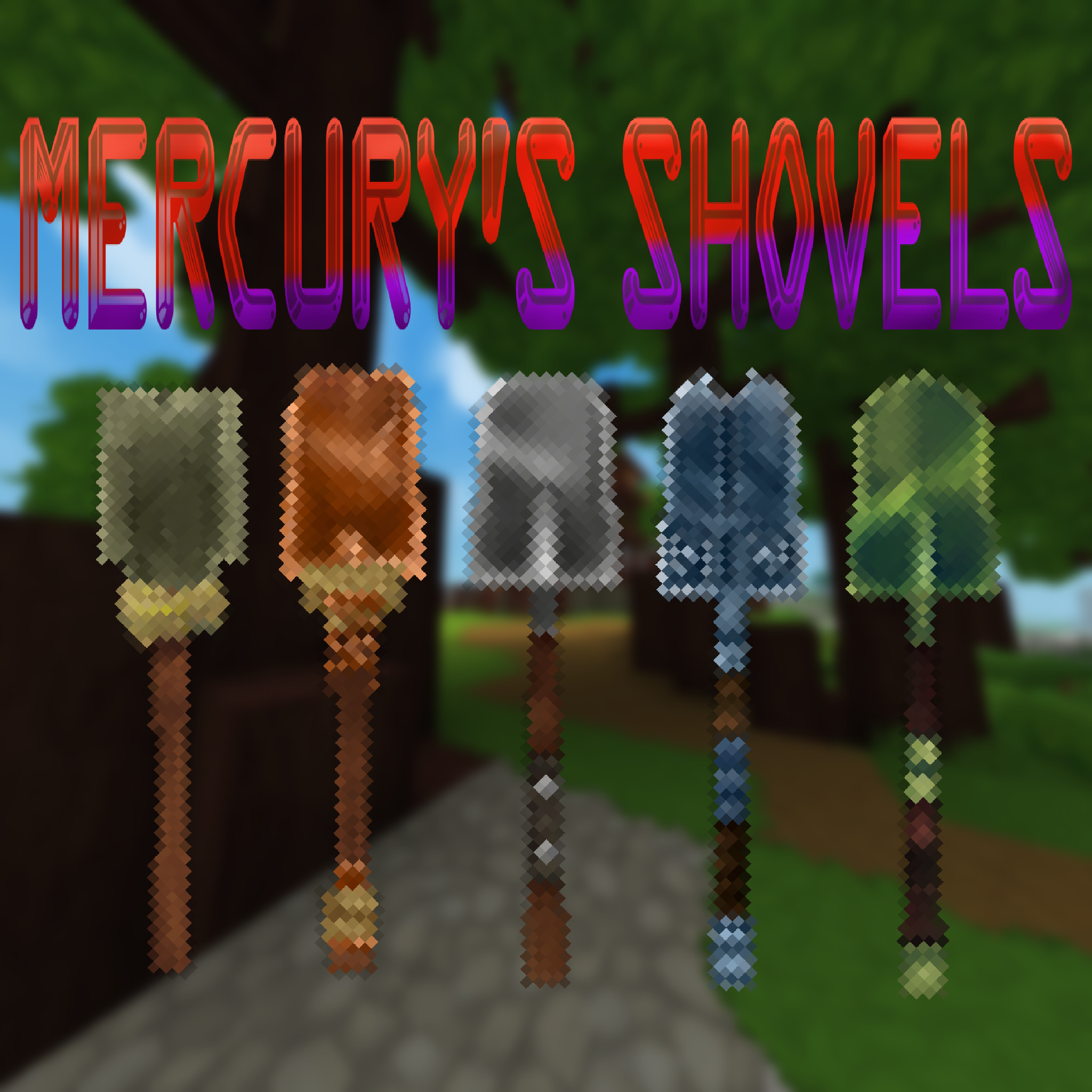 Mercury's Shovels