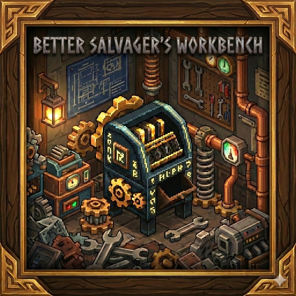 Better Salvager's Workbench