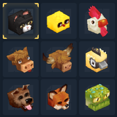 HayHay's Animal Head Plushies