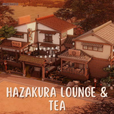 Evermore Save File Project #29 - Hazakura Lounge & Tea logo