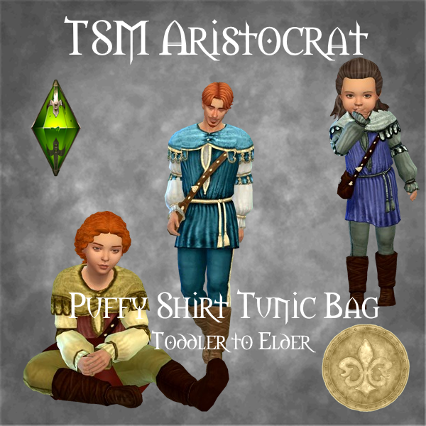 TSM Aristocrat Puffy Shirt Tunic Bag logo
