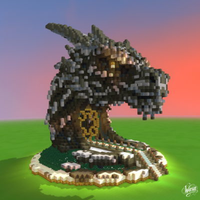 Jungle Dragon Head