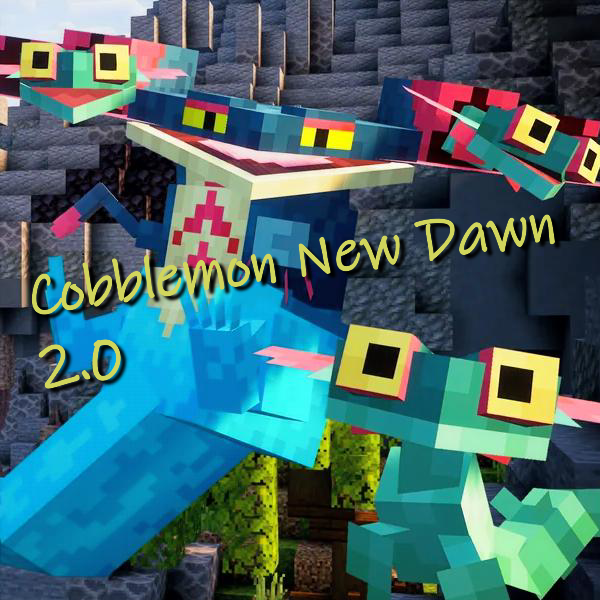 Cobblemon New Dawn 2.0 logo