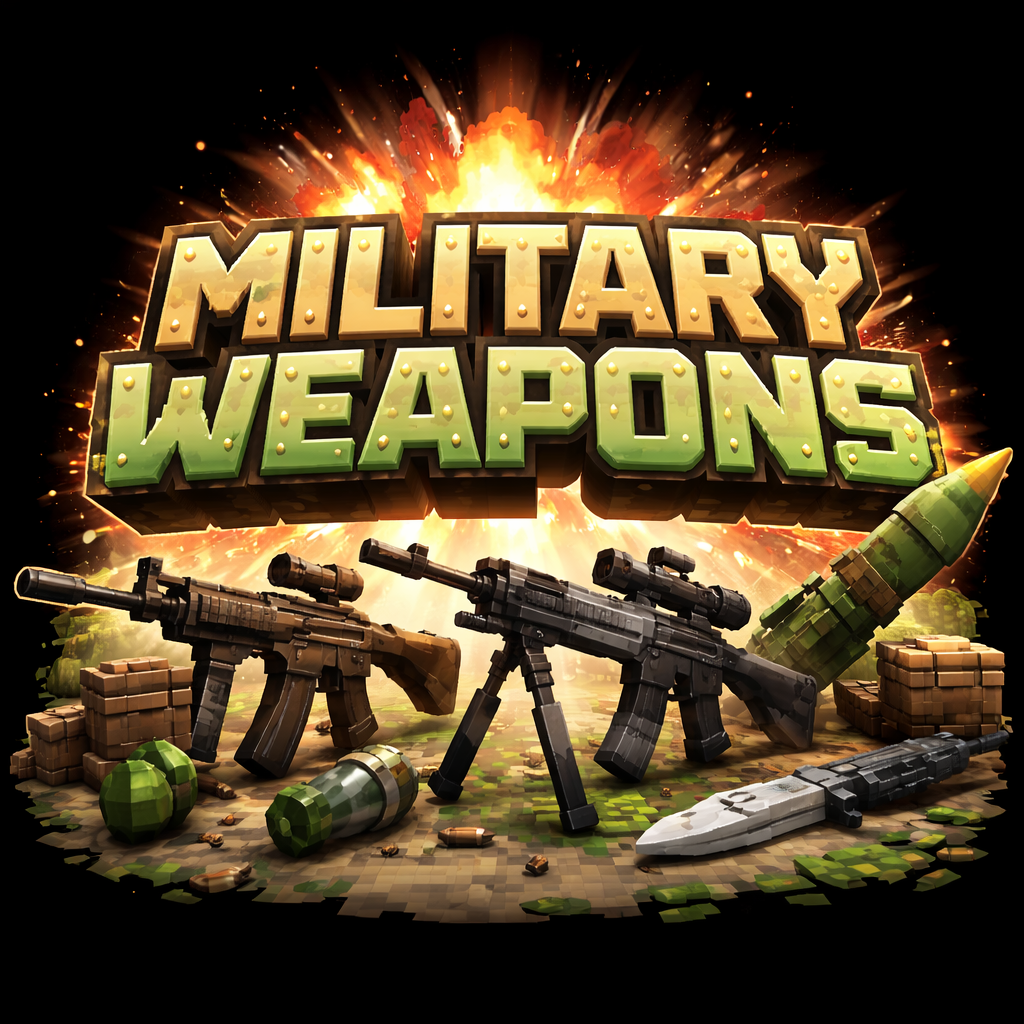 Military Weapons For Slimefun4 logo