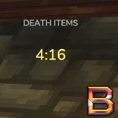 Death Item Timer