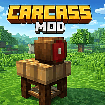 Carcass — Immersive Hunting & Butchering (Forge) logo