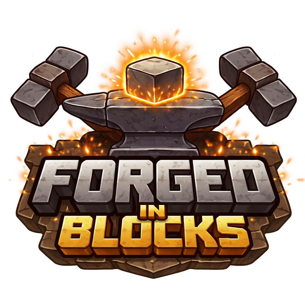 Forged in Blocks project artwork