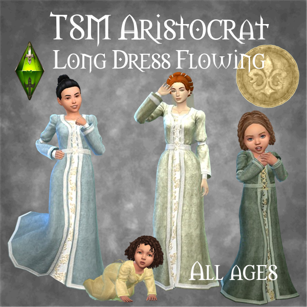 TSM Aristocrat Long Dress Flowing All Ages logo