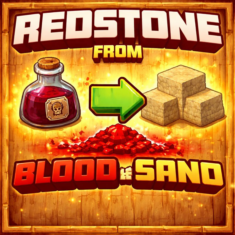 Redstone from Blood logo