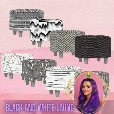 Black and White Living Seat logo