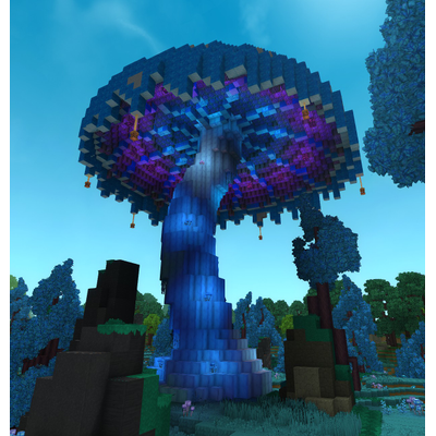 Large Glowing Mushrooms Pack