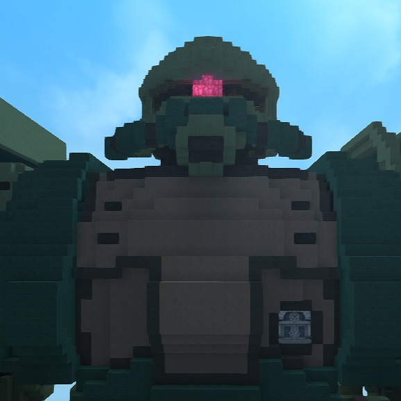 MS-06 Zaku II Upscaled