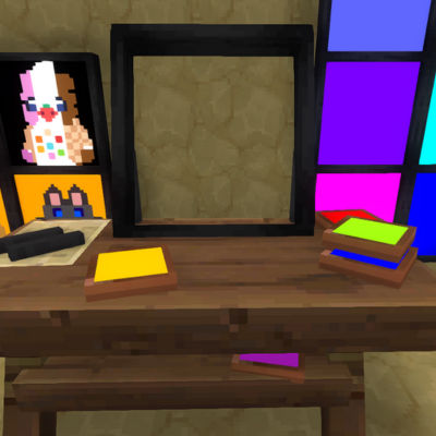 Color Stained Glass Panels