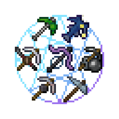 Abslb's More Pickaxes logo