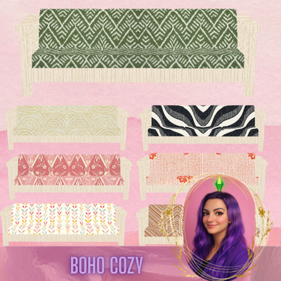 Boho Cozy Sofa logo