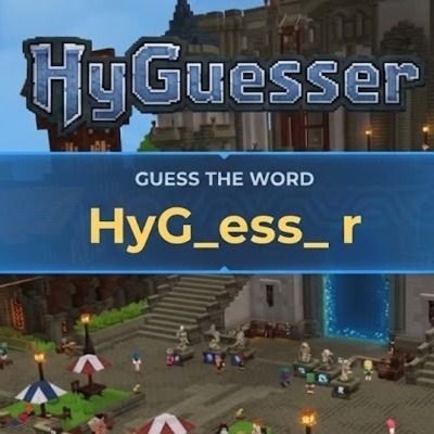 HyGuesser | The modern game chat