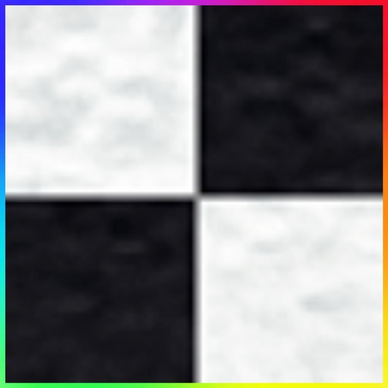 Checkerboard Pattern Wool