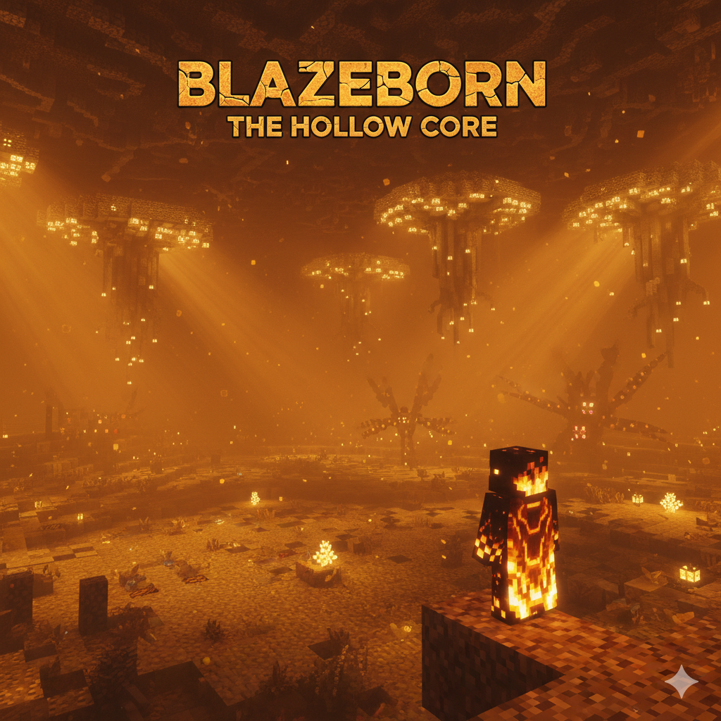 Blazeborn The Hollow Core logo