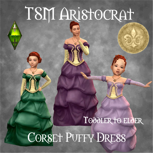 TSM Aristocrat Corset Puffy Dress logo
