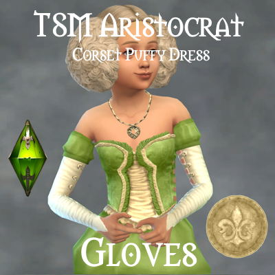 TSM Aristocrat Corset Puffy Dress Gloves logo