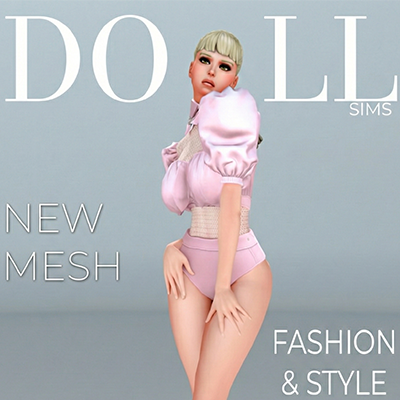 Vinyl Coquette Doll Outfit logo