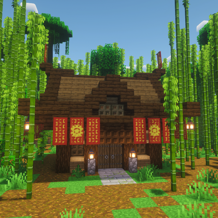 Bamboo Jungle Survival House logo
