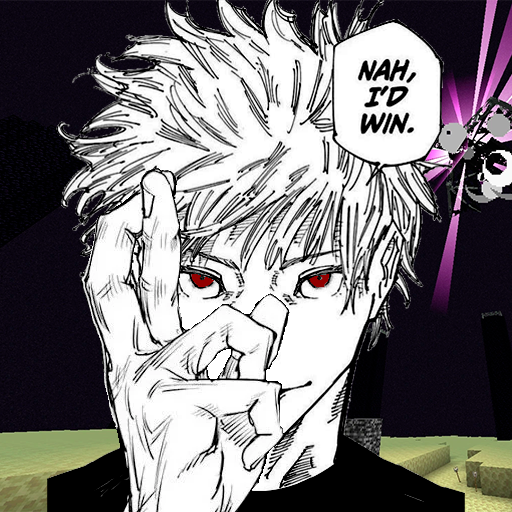 NAH I'D WIN (SATORU GOJO TOTEM)