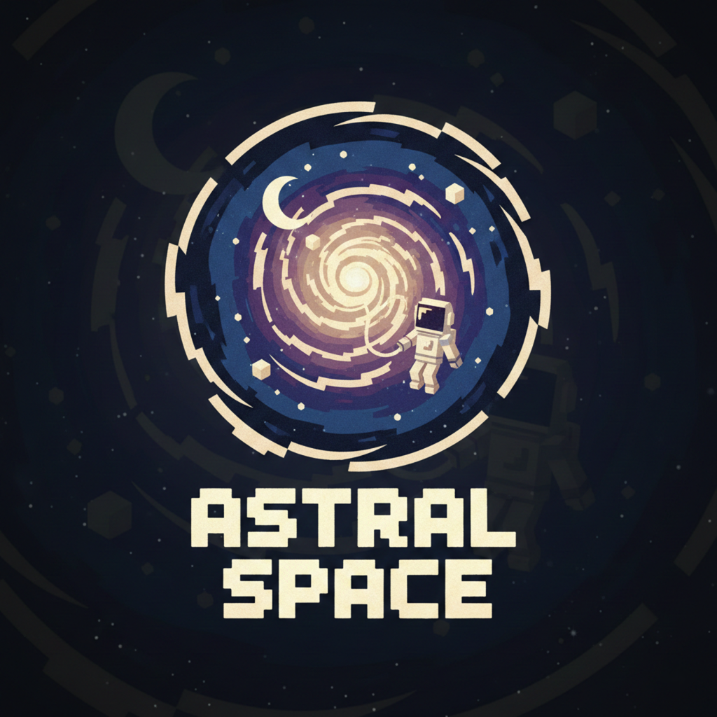 AstralSpace [AS] logo
