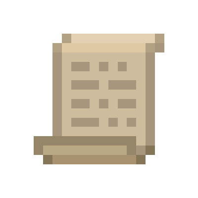 Improved resource scroll